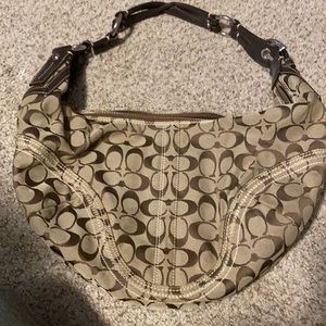 Coach purse.  Beautiful and classic.